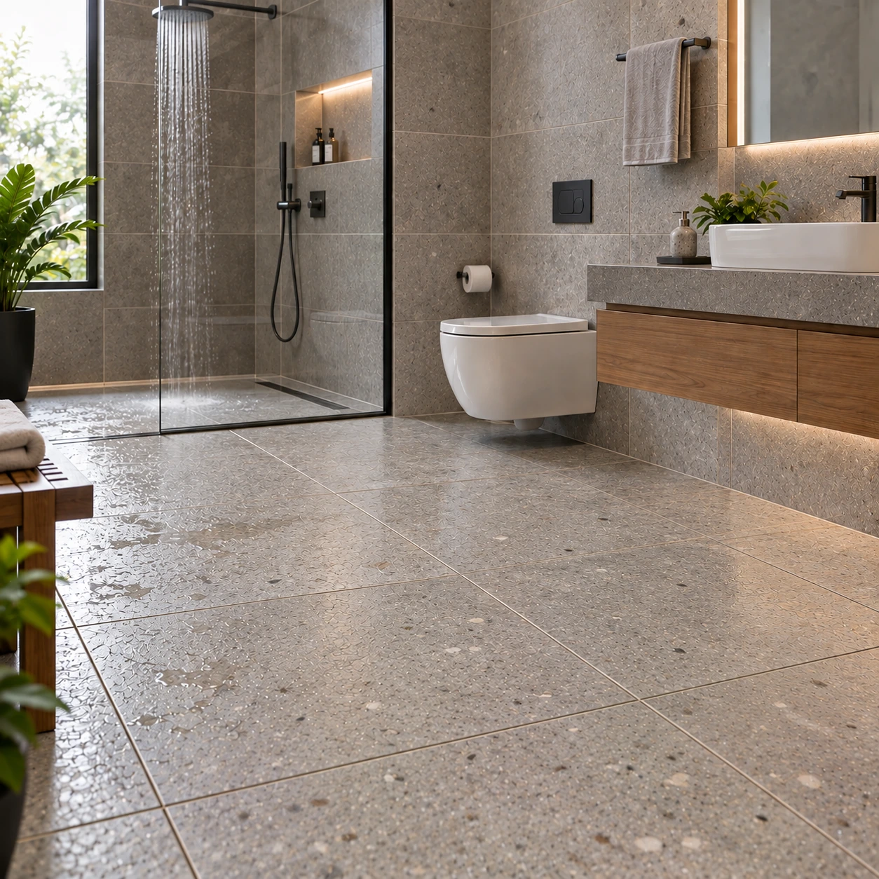 Bathrooms and Wash Areas